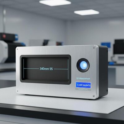 340mm X 95mm অ্যাপারচার এলাকার পরিমাপ QD পরিমাপ সহ ছোট আলো ডিভাইস, পরিমাপ পরিসীমা ঐচ্ছিক 0-400 Mcd M²lx শিল্পক্ষেত্রের জন্য উপযুক্ত